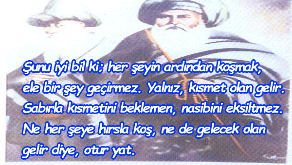 Abdülkadir Geylani Sözleri