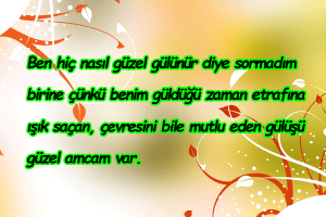 Amcaya Güzel Sözler