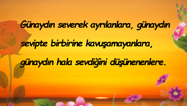 Eski Sevgiliye Günaydın Mesajları