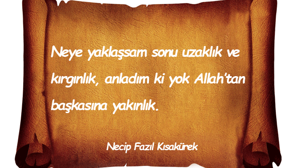 Uzaklık İle İlgili Sözler