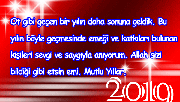 Komik Yılbaşı Mesajları