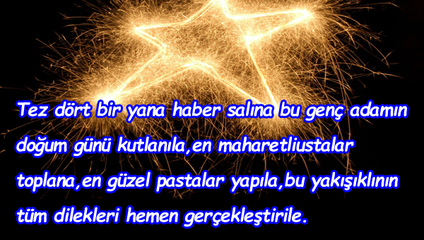 Amcaya Doğum Günü Mesajları