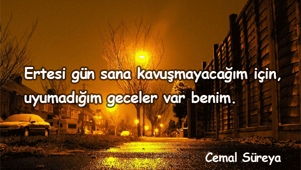 Kavuşmak Sözleri