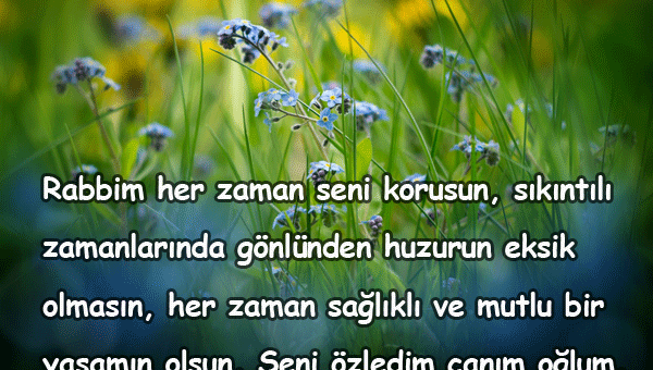 Oğluma Güzel Sözler