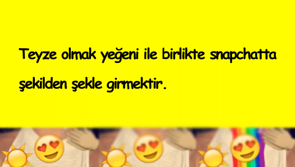 Teyze Olmak İle İlgili Sözler