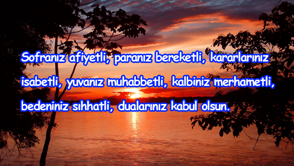 Afiyet İle İlgili Sözler