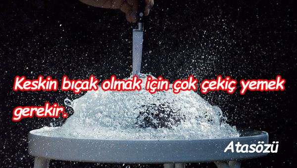 Bıçak İle İlgili Sözler