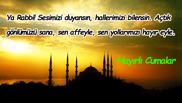 Hayırlı Cumalar Mesajları