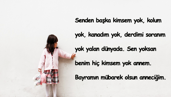 Ölmüş Anneye Bayram Sözleri