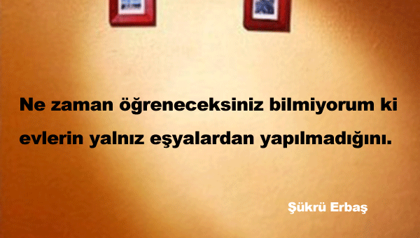 Şükrü Erbaş Sözleri