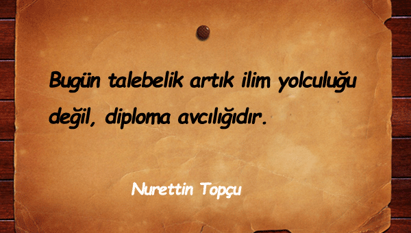 Diploma İle İlgili Sözler