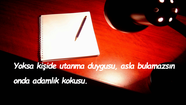 Utanmazlara Sözler