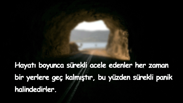 Panik İle İlgili Sözler