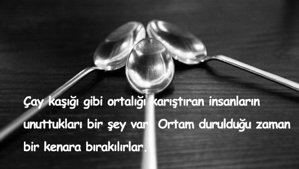 Ortalığı Karıştıran İnsanlara Sözler