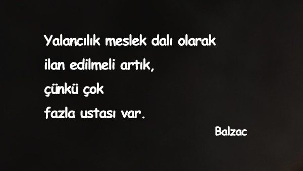 Yalancı Kişilere Sözler