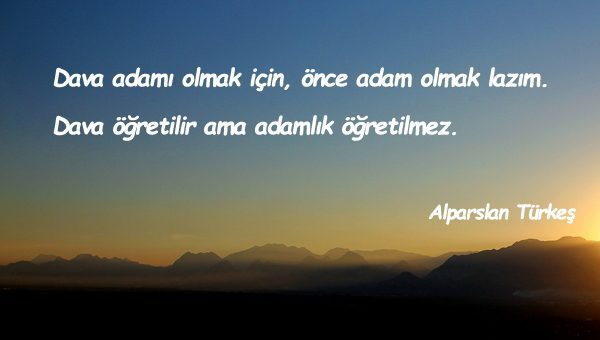 Adamlıkla İlgili Sözler