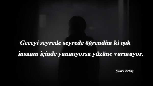 Işık İle İlgili Sözler