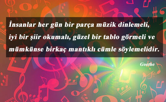 Müzik İle İlgili Sözler