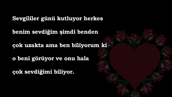 Ölen Eşime Sevgililer Günü Mesajı