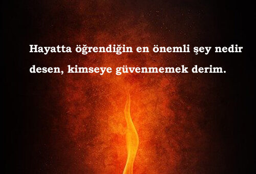 Etkileyici Duygusal Sert Sözler