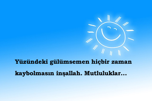Mutluluk Dileme Sözleri