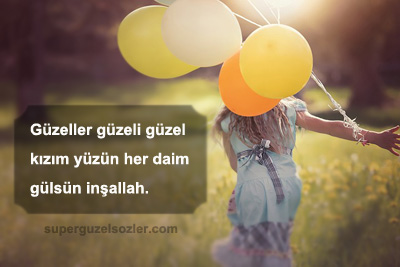 Güzel Kızım Sözleri Kısa