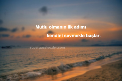 Kendini Sev Sözleri Kısa