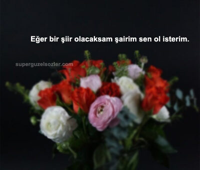 Sevgiliye Çiçek Sözleri Kısa