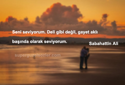 Sabahattin Ali Sözleri Kısa