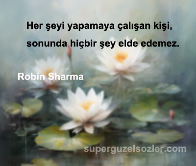 Robin Sharma Sözleri Kısa