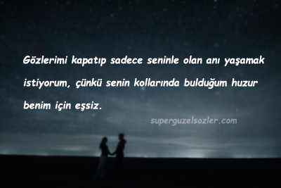 Sarılmak Sözleri Kısa