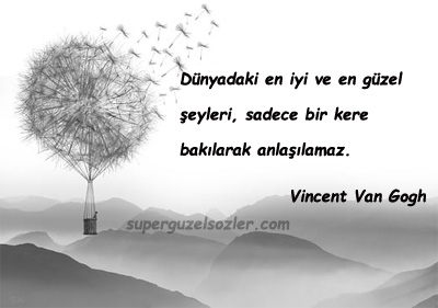 Vincent Van Gogh Sözleri Anlamlı
