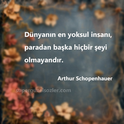 Arthur Schopenhauer sözleri kisa