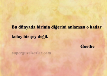 Goethe En Güzel Sözleri