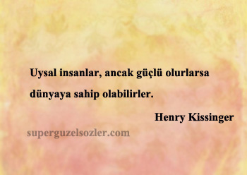 Henry Kissinger Sözleri Kısa