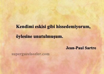 Jean-Paul Sartre Sözleri Anlamlı