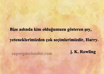 J. K. Rowling En Güzel Sözleri