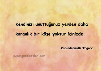 Rabindranath Tagore Sözleri Anlamlı