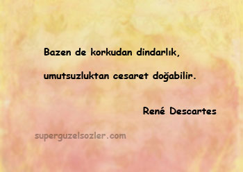René Descartes En Güzel Sözleri