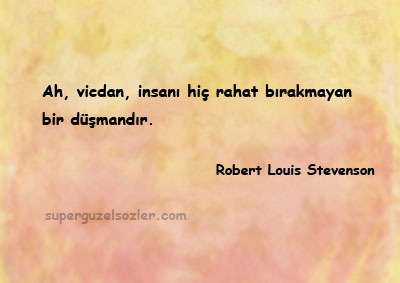 Robert Louis Stevenson Sözleri Özlü