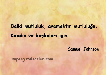 Samuel Johnson En Güzel Sözleri