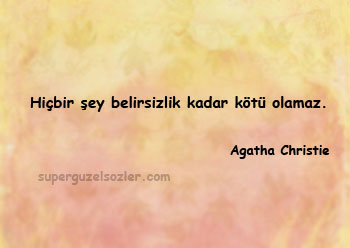 Agatha Christie Sözleri Kısa