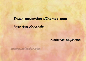 Aleksandr Soljenitsin Sözleri Kısa