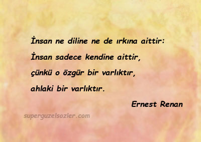 Ernest Renan En Güzel Sözleri
