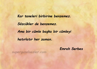 Emrah Serbes En Güzel Sözleri