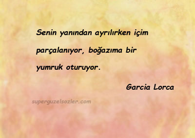 Garcia Lorca En Güzel Sözleri